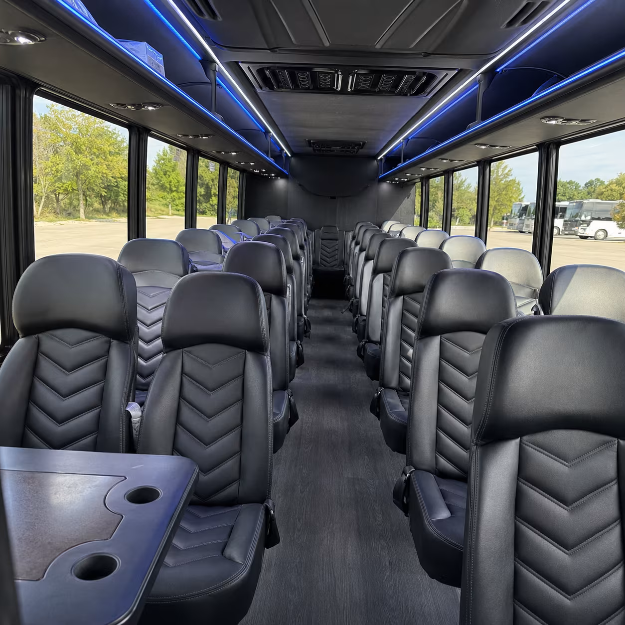Jacksonville Corporate Transportation party bus exterior