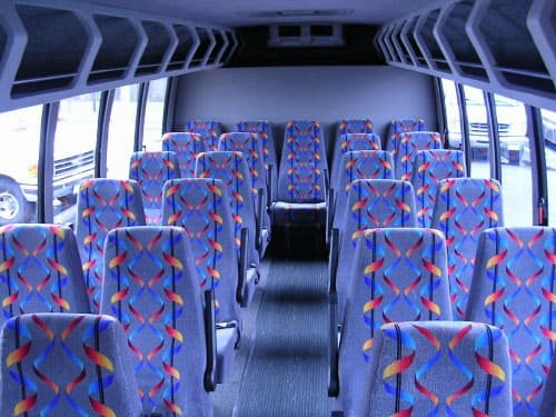 Jacksonville 15-35 Passenger Minibuses Interior