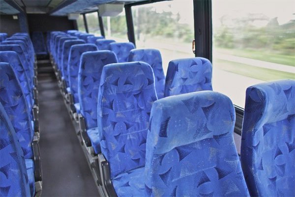 Jacksonville 56 Passenger Motor Coaches Interior